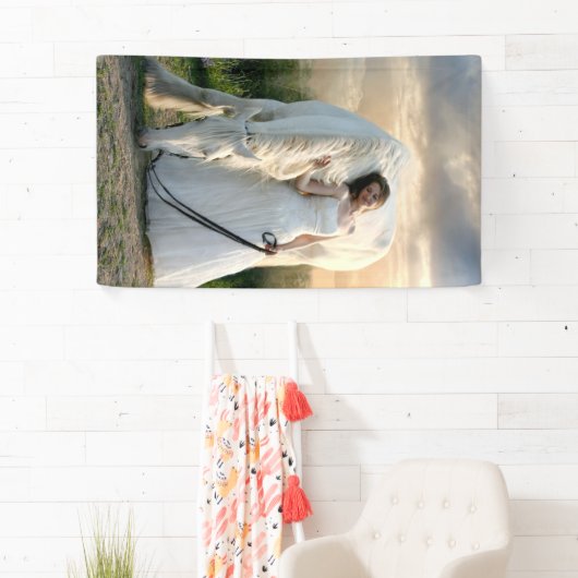 花嫁つき白馬 横断幕 (インサイチュ)