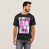 花嫁とその友達の夜の独身最後の夜のパーティー Tシャツ (正面フル)