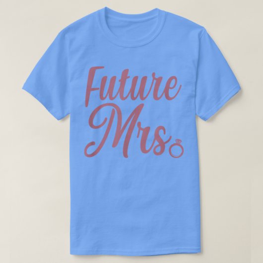 花嫁となる人 Tシャツ (デザイン正面)