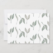 花嫁とのブランチ |  バラ色の花 招待状 (裏面)