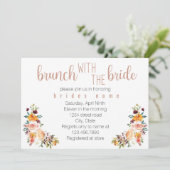 花嫁とのブランチ 招待状 (スタンド正面)