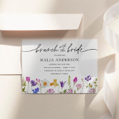 花嫁とのブランチ 春のブライダルシャワー 招待状