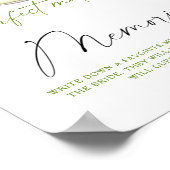 花嫁との抹茶の思い出 ポスター (角)