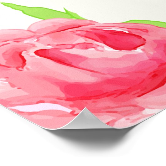 花嫁とバラブライダルシャワーへようこそ ポスター (角)