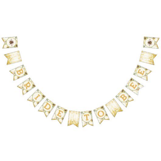 花嫁とビーのバナー バンティングフラッグ (全)