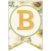 花嫁とビーのバナー バンティングフラッグ (第3の旗)