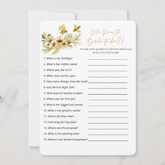 花嫁とビー・ゲーム最高のカードの知識