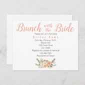 花嫁とブランチ インビテーションポストカード (正面/裏面)