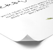 花嫁と一緒に咲く淡いピンクの花の思い出 ポスター (角)