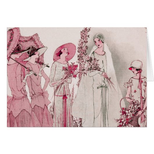 花嫁と出席者 (正面横)