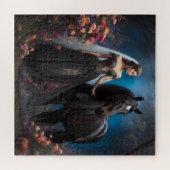 花嫁と彼女のスタッド野生生物&自然 ジグソーパズル (横)