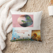 『花嫁と心地よい:究極のピローカバー』 クッション (ブランケット)