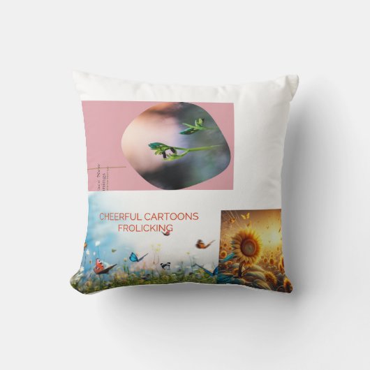 『花嫁と心地よい:究極のピローカバー』 クッション (正面)