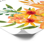 花嫁と春と夏の花の思い出 ポスター (角)