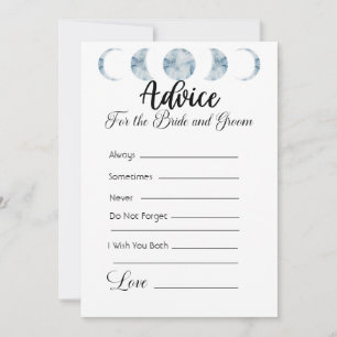 花嫁と花婿のためのアドバイスパープル淡い色の 招待状