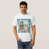 花嫁と花婿のノーム Tシャツ (正面フル)