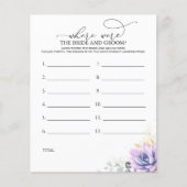 花嫁と花婿の写真ゲームはどこにあったか (正面)