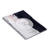 花嫁と花婿の結婚ゲストブック ノートブック (右側)