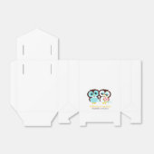 花嫁と花婿の結婚フール フェイバーボックス (折り畳みなし)