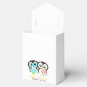 花嫁と花婿の結婚フール フェイバーボックス (オープン)