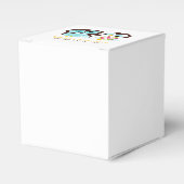 花嫁と花婿の結婚フール フェイバーボックス (正面サイド)