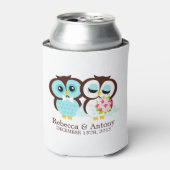 花嫁と花婿の結婚フール 缶クーラー (缶正面)