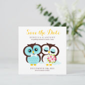 花嫁と花婿の結婚式の日付を保存 セーブザデート (スタンド正面)