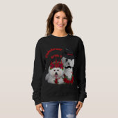 花嫁と花婿を祝おう スウェットシャツ (正面フル)