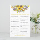 花嫁と花婿カードを知っている編集可能最高のな人 (スタンド正面)