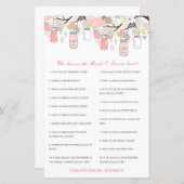 花嫁と花婿カードを知っている編集可能最高のな人 (正面/裏面)