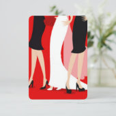 花嫁と花嫁の友人たち 招待状 (スタンド正面)