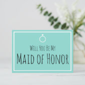 花嫁と花嫁は私のメイドの名誉シャワーパーティー 招待状 (スタンド正面)