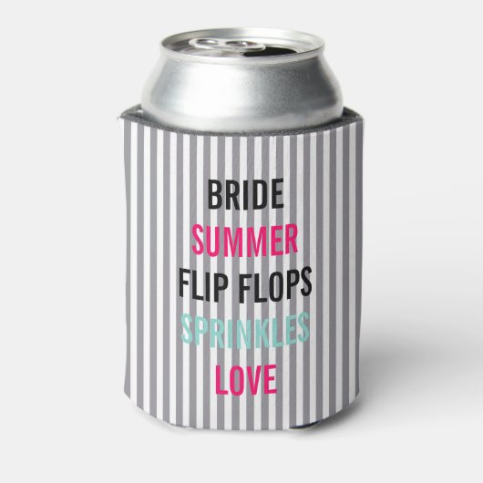花嫁と花嫁サマーロヴィンシャワーパーティー 缶クーラー (缶裏面)