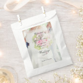 花嫁と花花花花花花束編集可能結婚ズ フェイバーバッグ (クリップ留めされた状態)