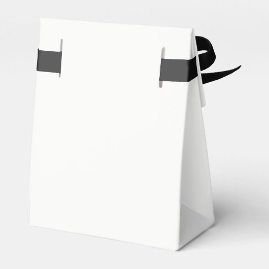 花嫁と金ゴールドハートお祝いシャワーパーティー フェイバーボックス (裏面サイド)