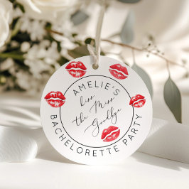 花嫁にお別れのキス バチェロレッテパーティー フェイバータグ