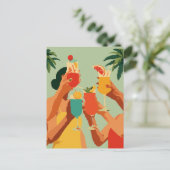 花嫁になるあなたへトロピカルトースト ポストカード (スタンド正面)