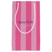 花嫁になるお祝い素晴らしいパーティー スモールペーパーバッグ (正面)