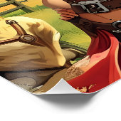 花嫁になるコウガールズの面白い似顔絵 ポスター (コーナー)