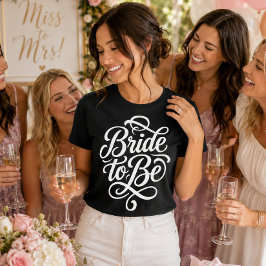 花嫁になる人へのプレ花嫁ギフトやリハーサルへのギフト Tシャツ