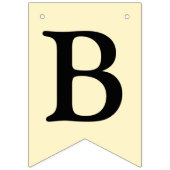 花嫁になる人 レモン ブライダルシャワーバナー バンティングフラッグ (第3の旗)