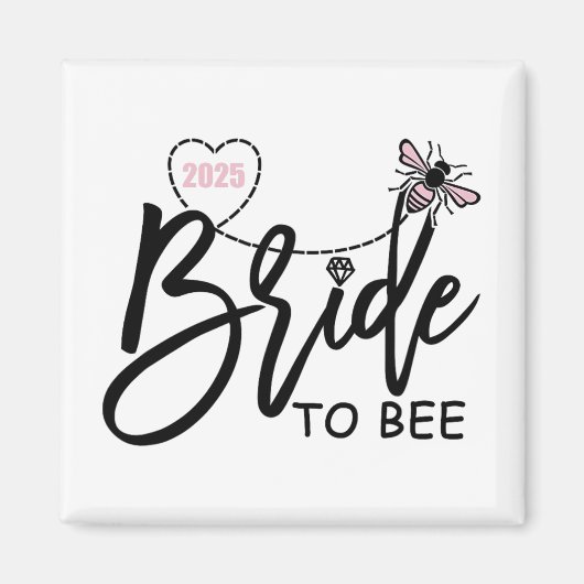 花嫁になる人 2025 バチェロレッテパーティー 婚約しました 婚約 マグネット (正面)