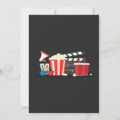 花嫁になる前にイエスと言う前に独身最後の映画夜 招待状 (裏面)