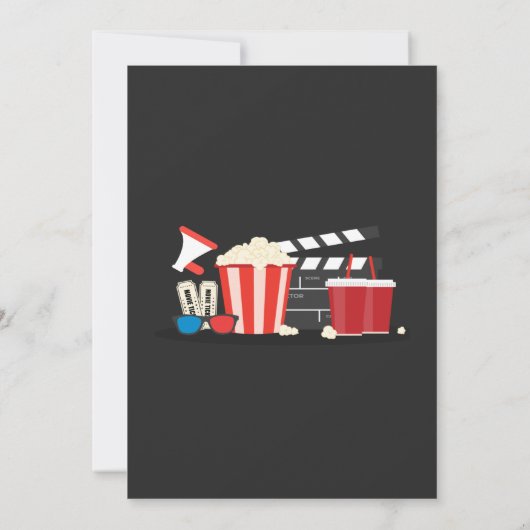 花嫁になる前にイエスと言う前に独身最後の映画鑑賞会 招待状 (裏面)