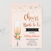 花嫁になる前のパーティー招待状 招待状 (正面/裏面)