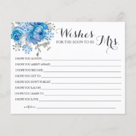 花嫁になる〇〇さんのための願いカード チラシ