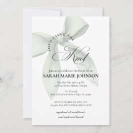 花嫁になる ブライダルシャワー 招待状