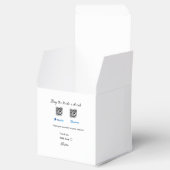 花嫁にドリンクをプレゼント QRコード Venmo PayPal フェイバーボックス (オープン)