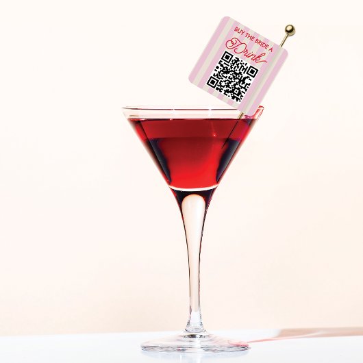 花嫁に乾杯！独身最後の夜のパーティー スクエアシール