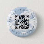 花嫁に乾杯「雲の上」独身最後の夜 缶バッジ (正面)